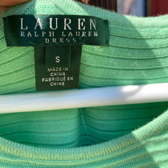 LAUREN RALPH LAUREN Green Knit Dress - Picture 4 of 5